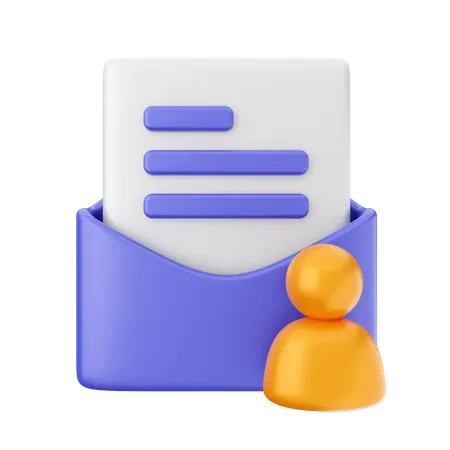 Conta de e-mail  3D Icon