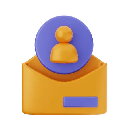 Conta de e-mail  3D Icon