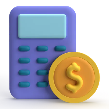 Contabilidad  3D Icon