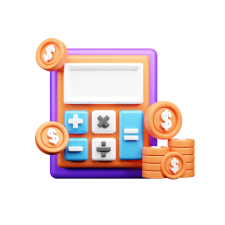 Contabilidad  3D Icon