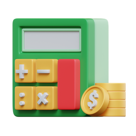 Contabilidad  3D Icon