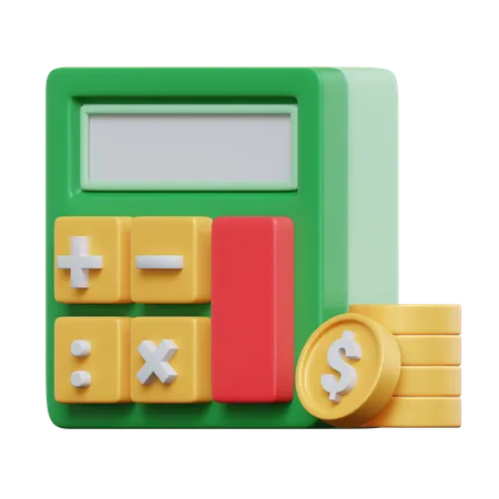 Contabilidad  3D Icon