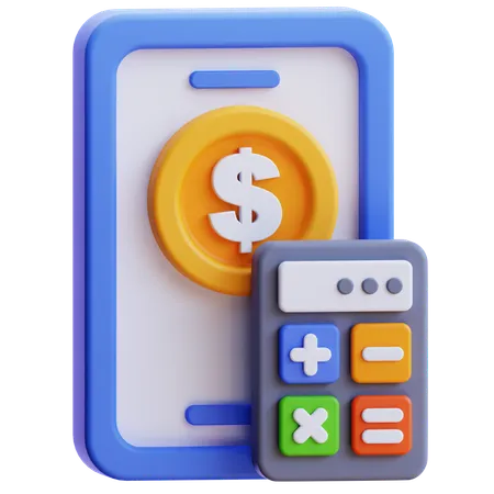 Contabilidad  3D Icon