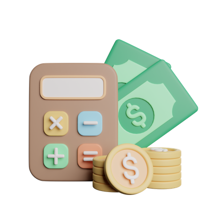 Contabilidad  3D Icon