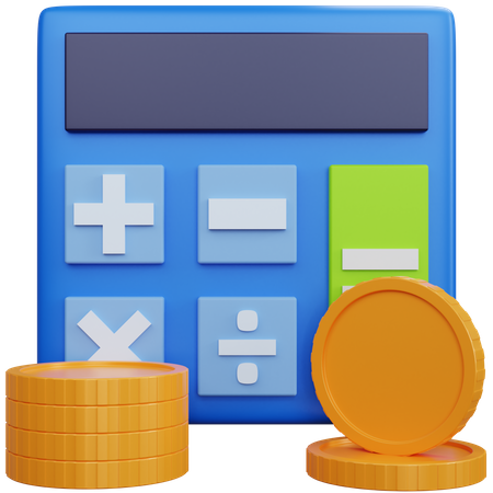 Contabilidad  3D Icon