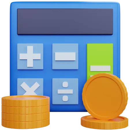 Contabilidad  3D Icon