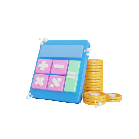 Contabilidad  3D Icon