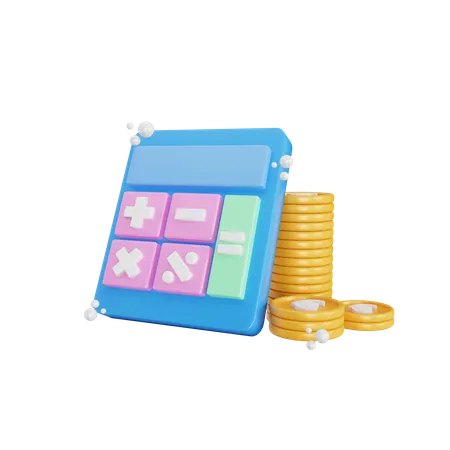 Contabilidad  3D Icon