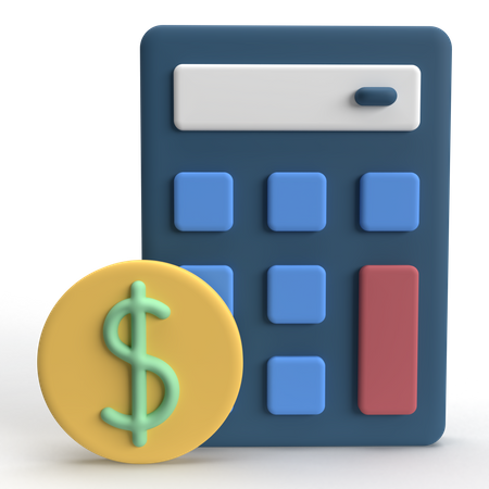 Contabilidad  3D Icon