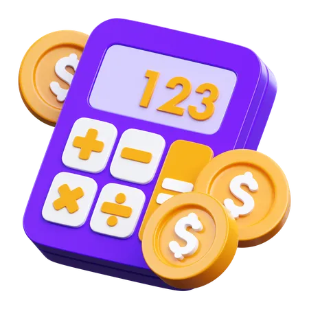 Contabilidade  3D Icon