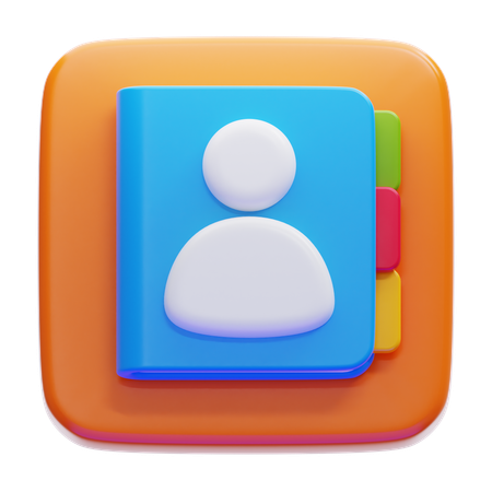 CONTACT  3D Icon