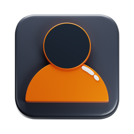 接触  3D Icon