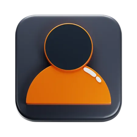 接触  3D Icon