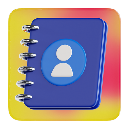 接触  3D Icon