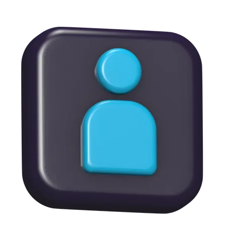 接触  3D Icon