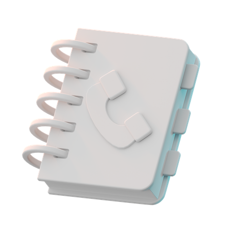 Contact  3D Icon