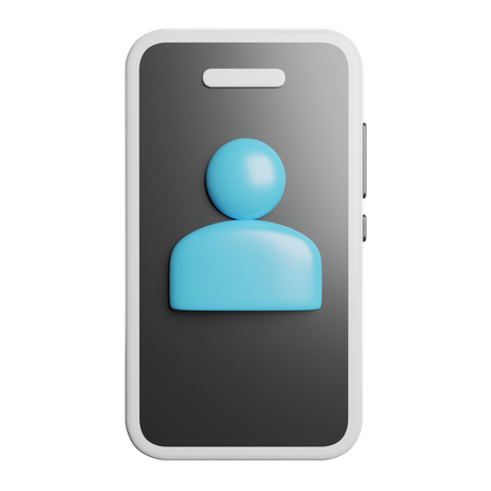 Contact  3D Icon