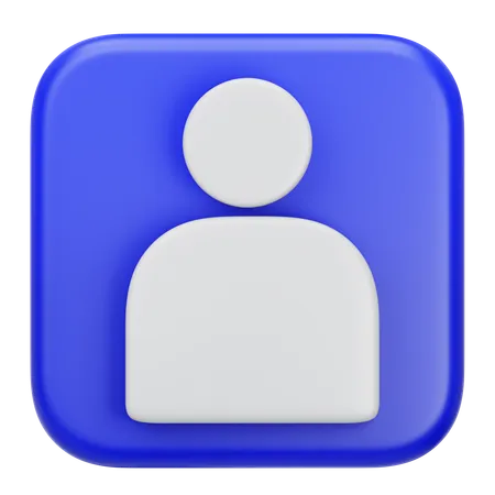 Contact  3D Icon