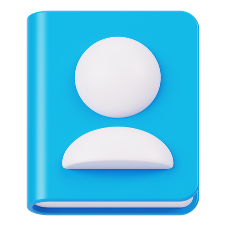 Contact App  3D Icon