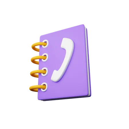 Contact Book Download This Item Now 3D Icon