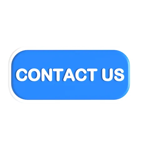 Contact Us Button  3D Icon