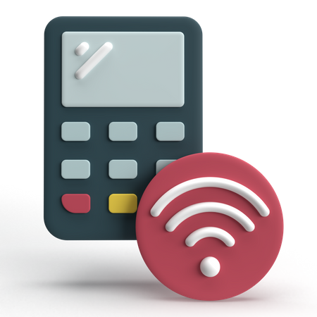 Contactless  3D Icon