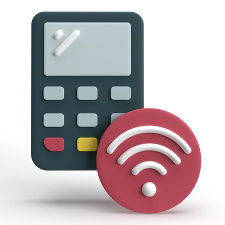 Contactless  3D Icon