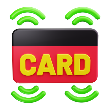 Contactless Payment  3D Icon