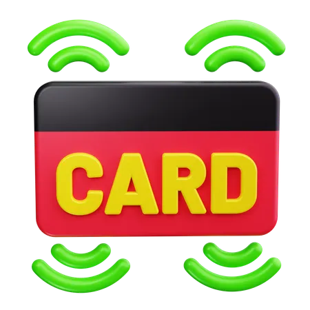 Contactless Payment  3D Icon