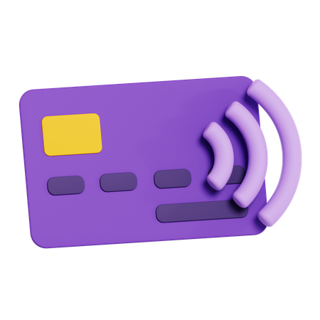 Contactless Payment  3D Icon