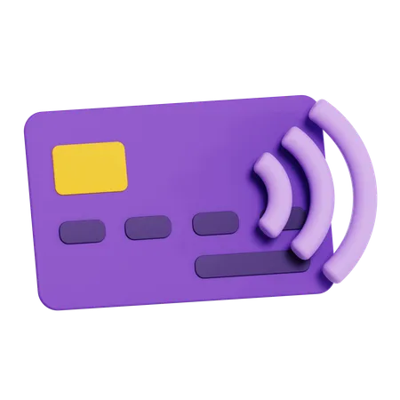 Contactless Payment  3D Icon