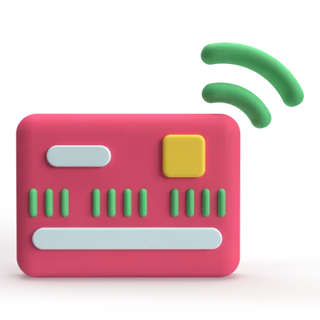 Contactless Payment  3D Icon