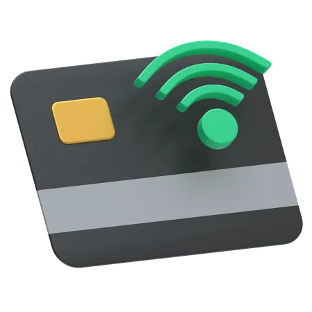 Contactless Payment  3D Icon