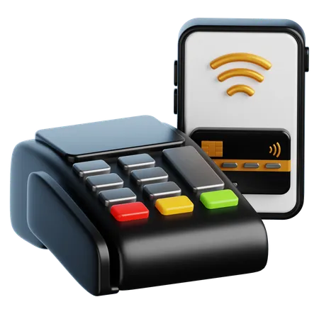 Contactless Payment  3D Icon