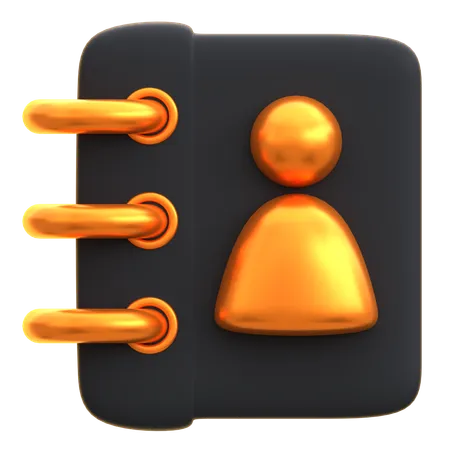 Contacto  3D Icon