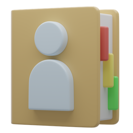 Contacto  3D Icon