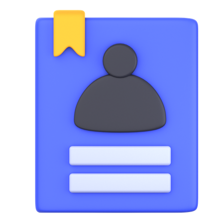 Contacto  3D Icon