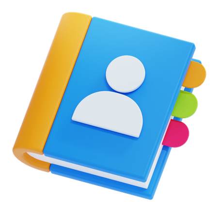 Contacto  3D Icon