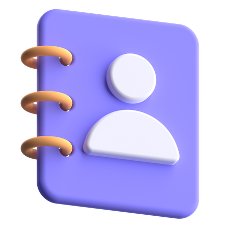 Contacto  3D Icon