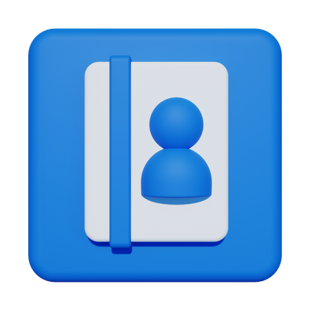 Contacto  3D Icon