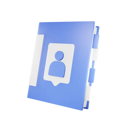 Contacto  3D Icon