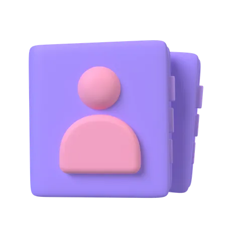 Contacto  3D Icon