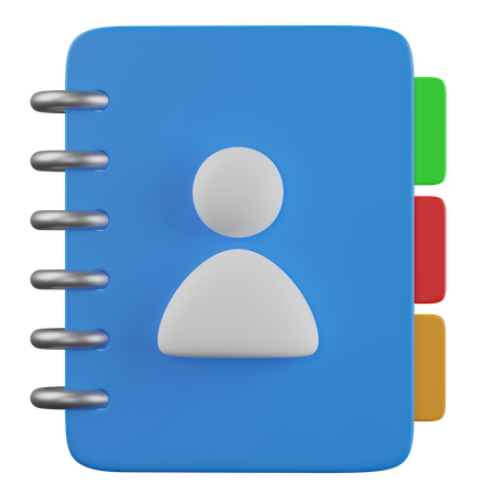 Contacto  3D Icon