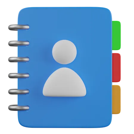 Contacto  3D Icon