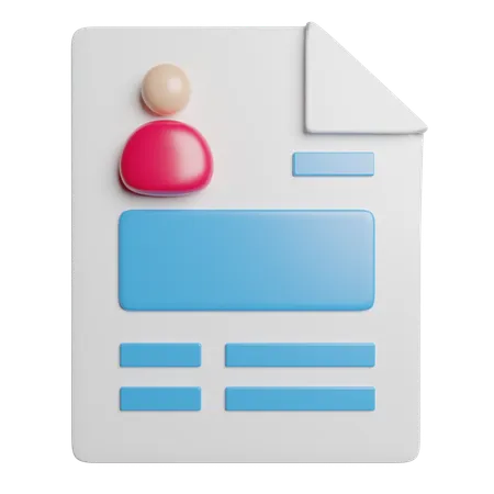 Contacto  3D Icon