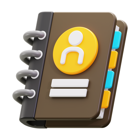 Contacto  3D Icon