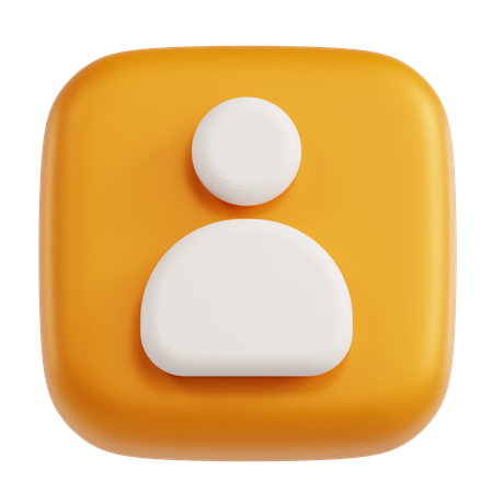 Contacto  3D Icon