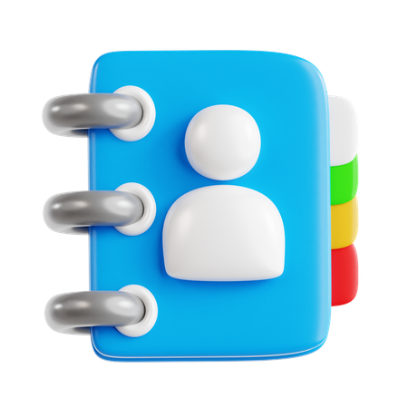 Contacto  3D Icon