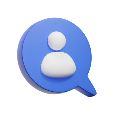 Contacto  3D Icon