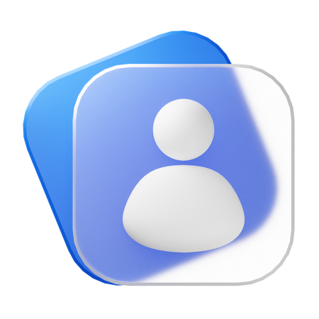 Contacto  3D Icon